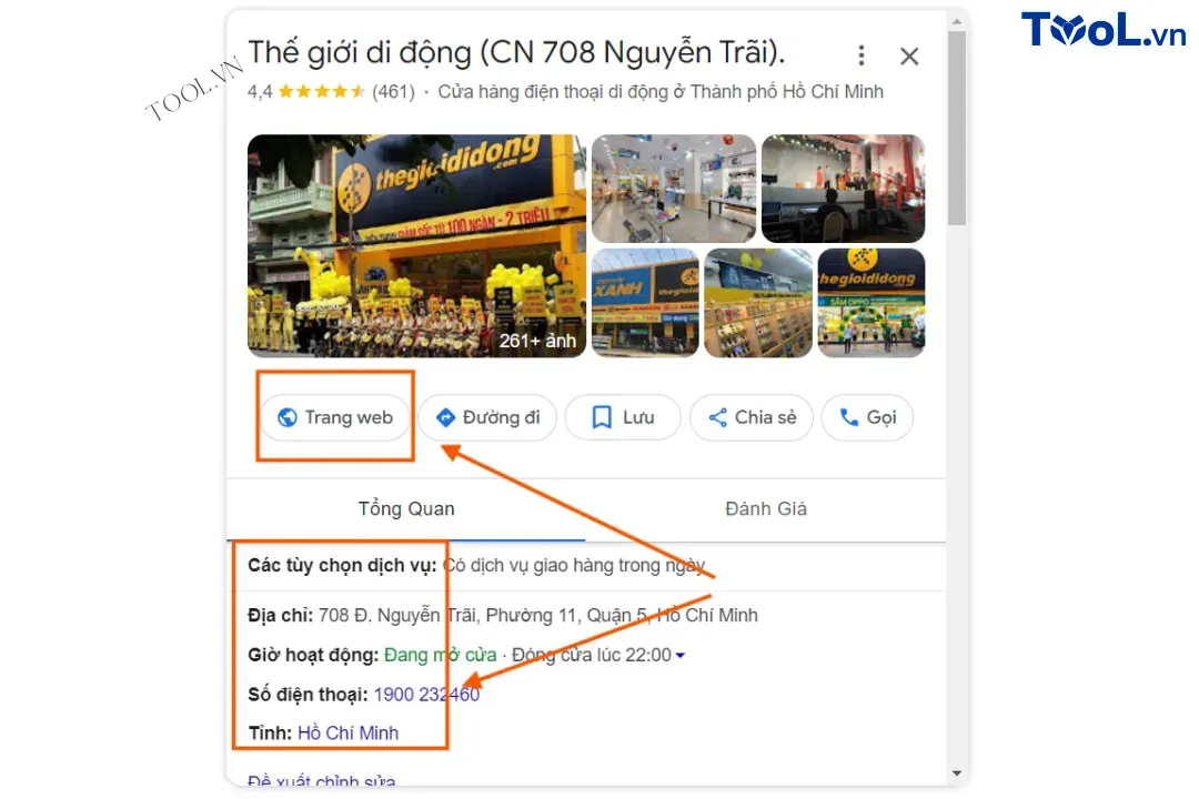 Các thông tin cần có để SEO google Map hiệu quả