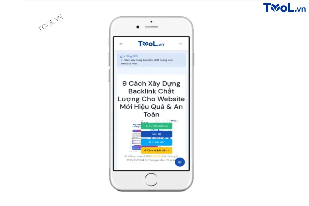 Có rất nhiều công cụ kiểm tra sự thân thiện của trang web với điện thoại Mobile-Friendly Test