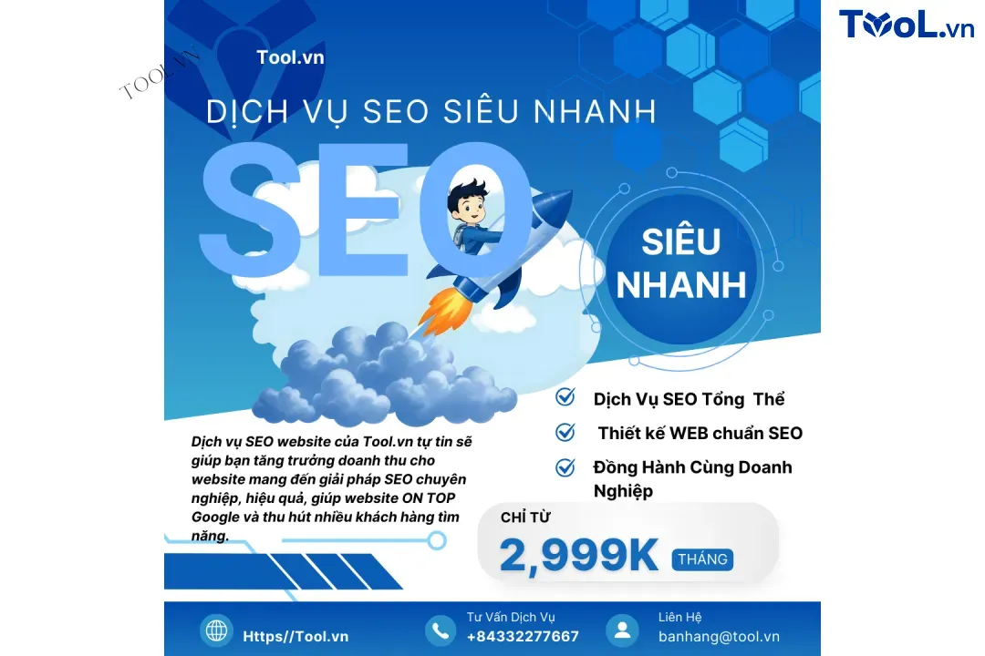 Dịch Vụ SEO Tại Tool.vn