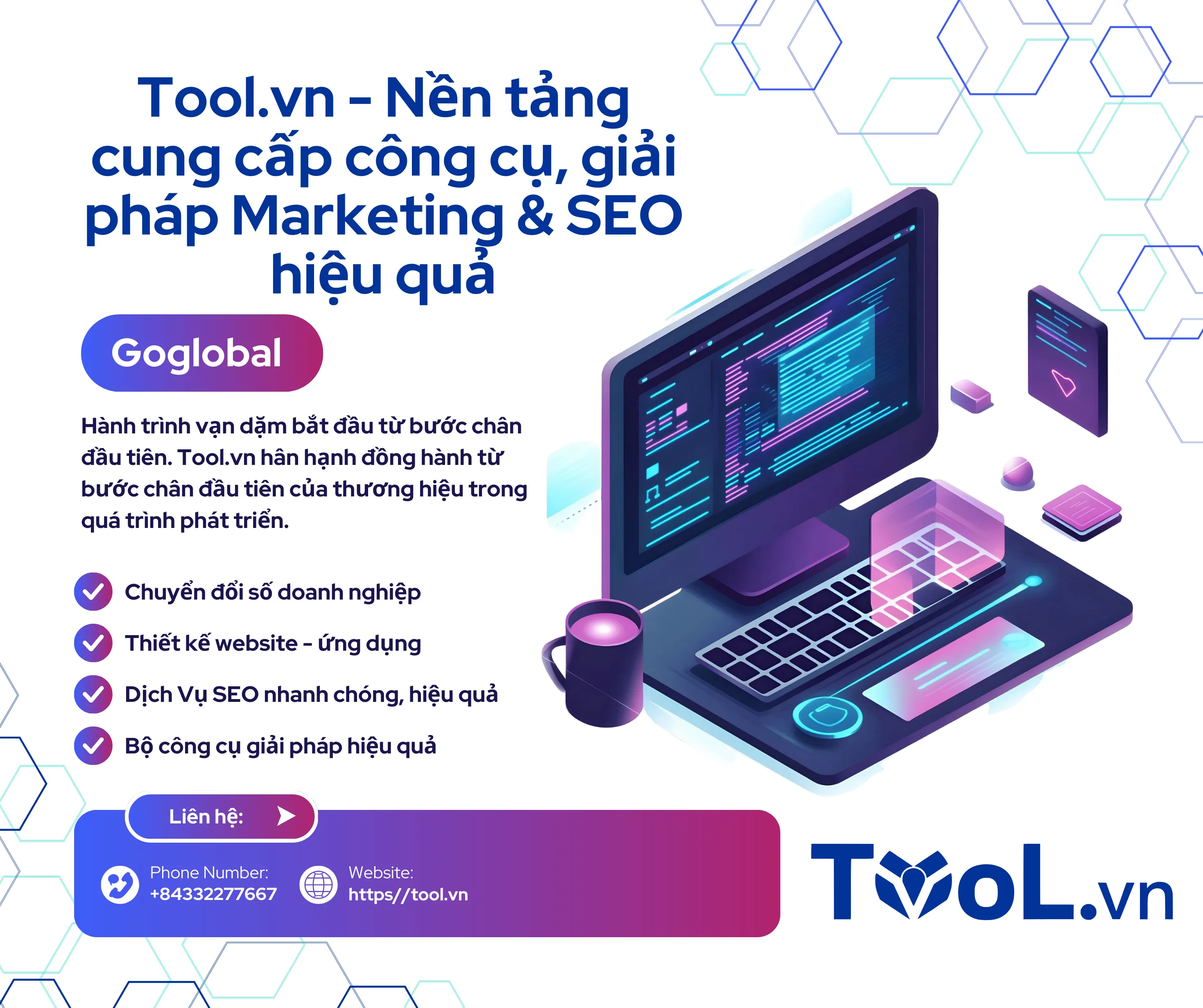 Dịch vụ SEO tại Tool.vn