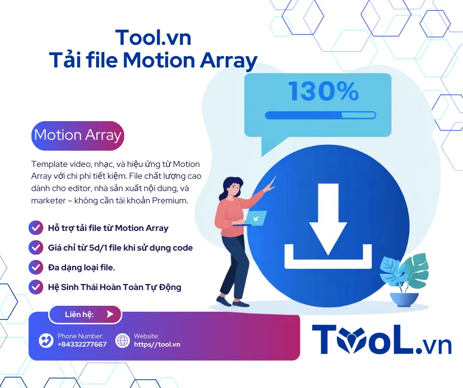 Tải File Motion Array